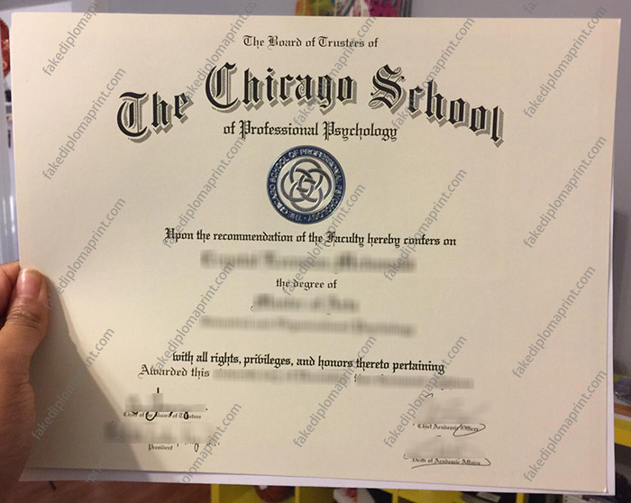 The Chicago School diploma