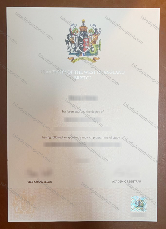 University of the West of England, Bristol diploma