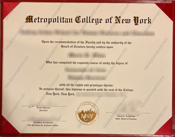 MCNY diploma
