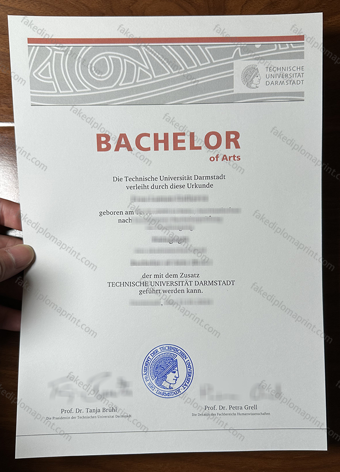 Technische Universität Darmstadt diploma