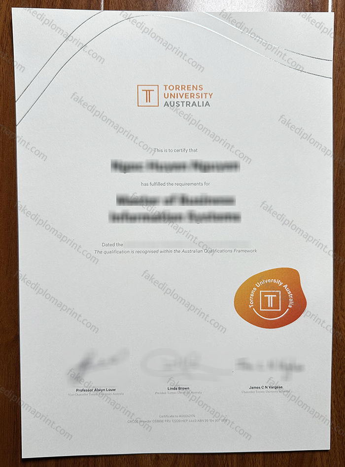 Torrens University Australia diploma