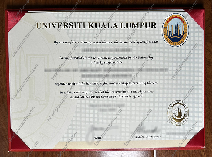 Universiti Kuala Lumpur diploma