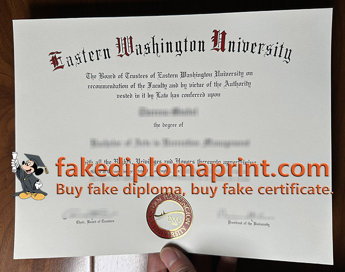 Eastern Washington University degree