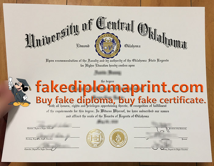 University of Central Oklahoma degree