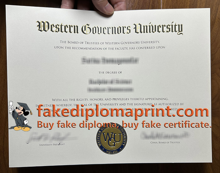 WGU diploma