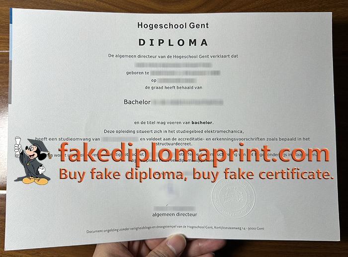 Hogeschool Gent diploma
