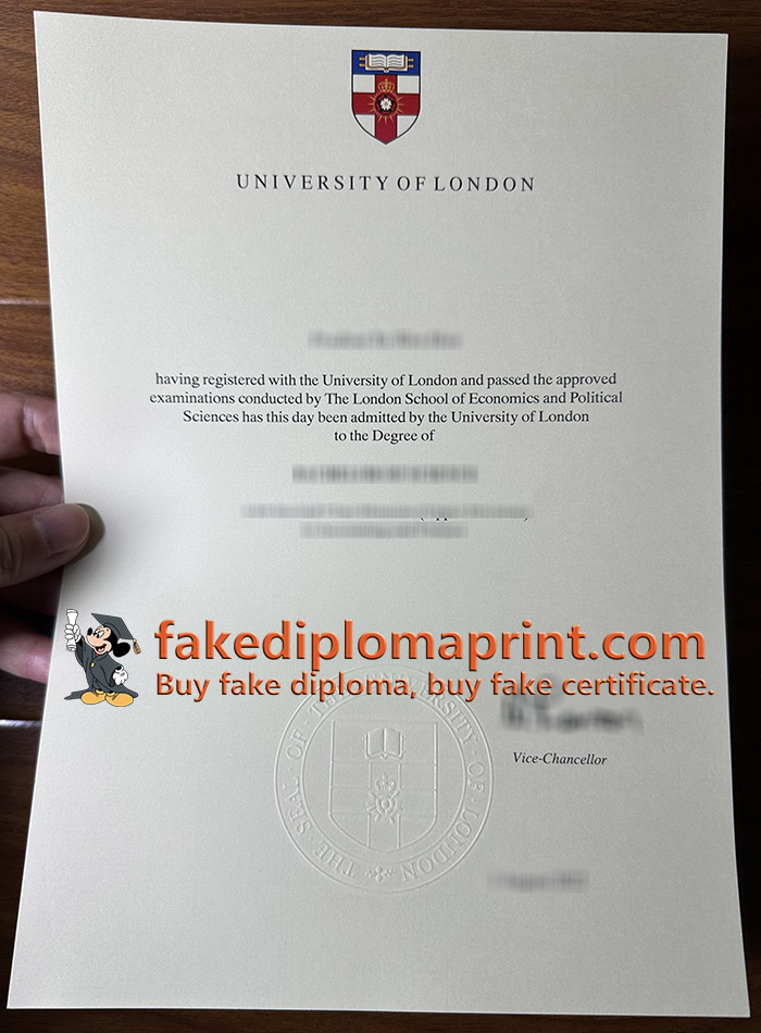 University of London diploma