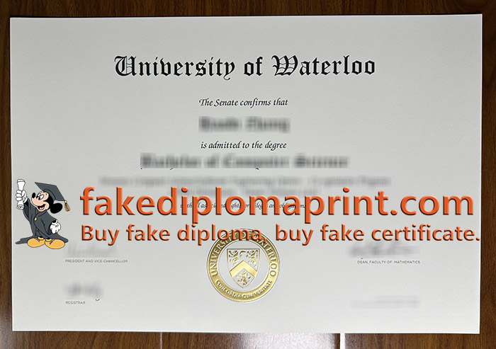 University of Waterloo diploma