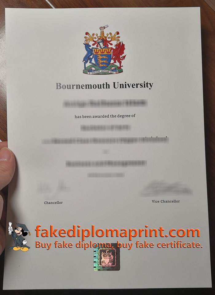 Bournemouth University diploma