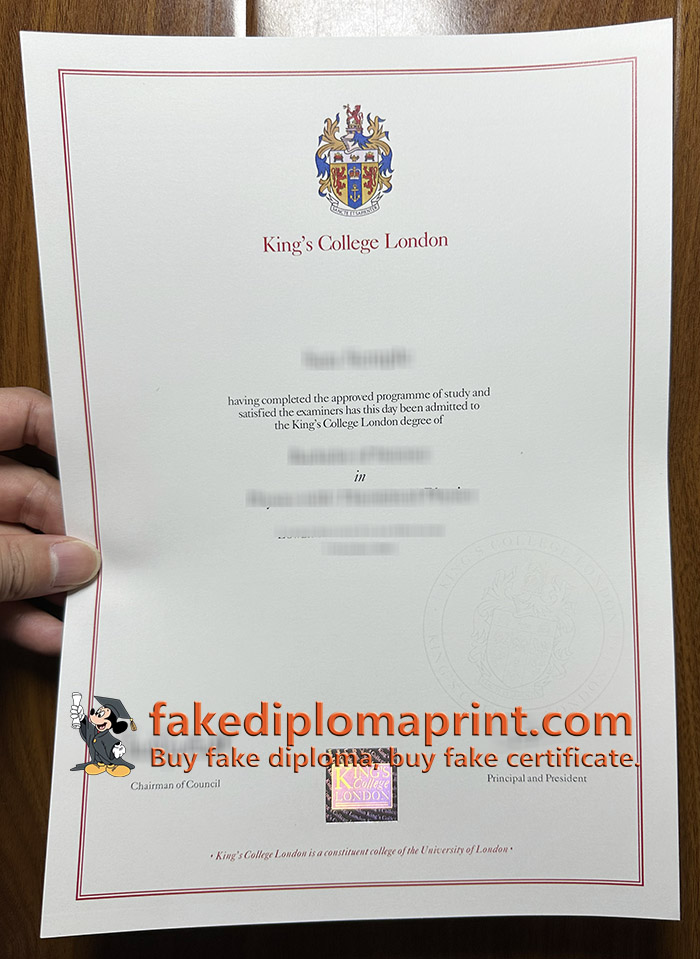 King's College London degree