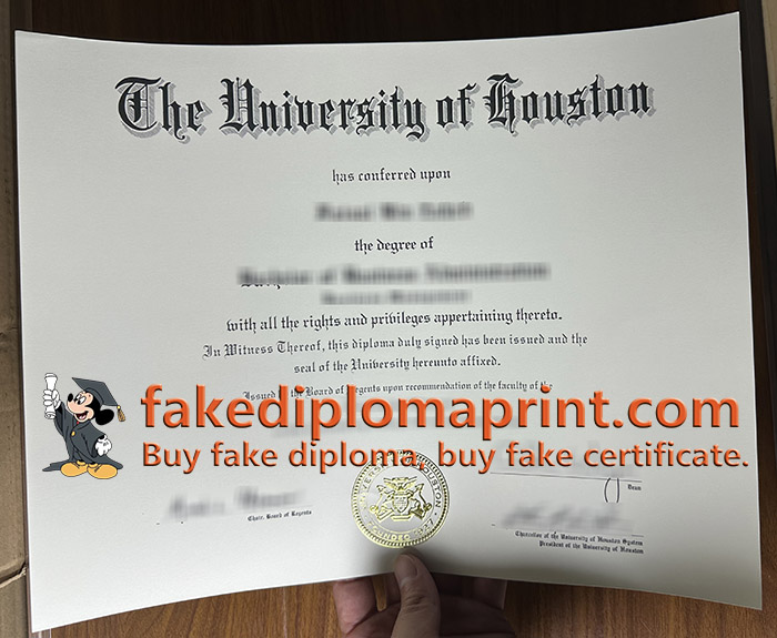 University of Houston degree