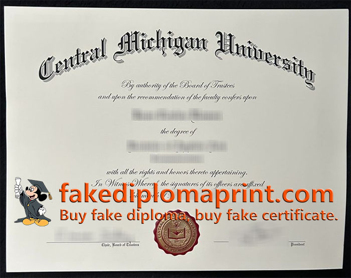 Central Michigan University degree