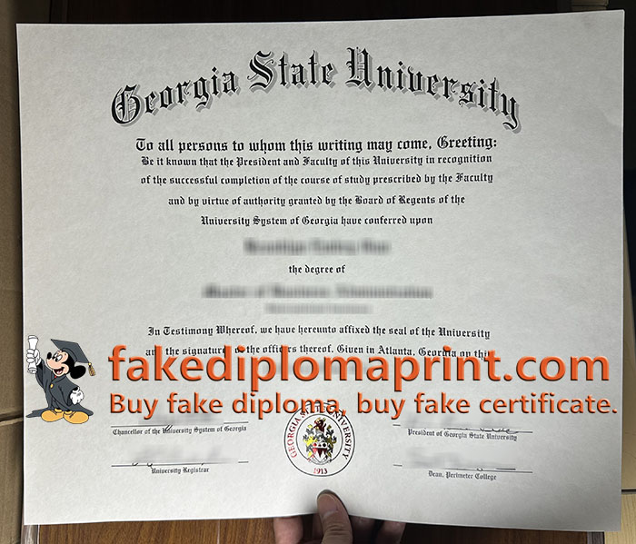 Georgia State University degree