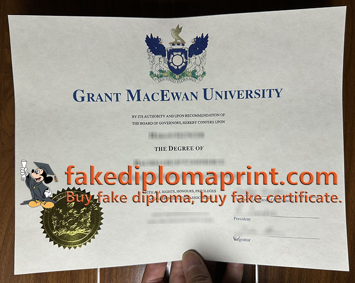 Grant MacEwan University degree