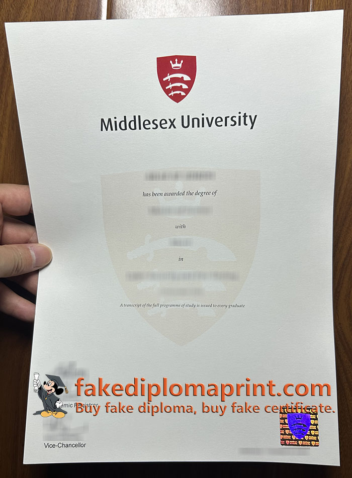 Middlesex University degree