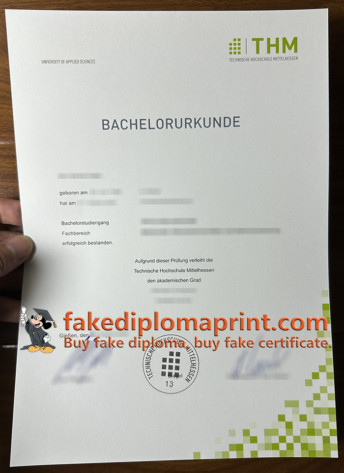 Technische Hochschule Mittelhessen diploma