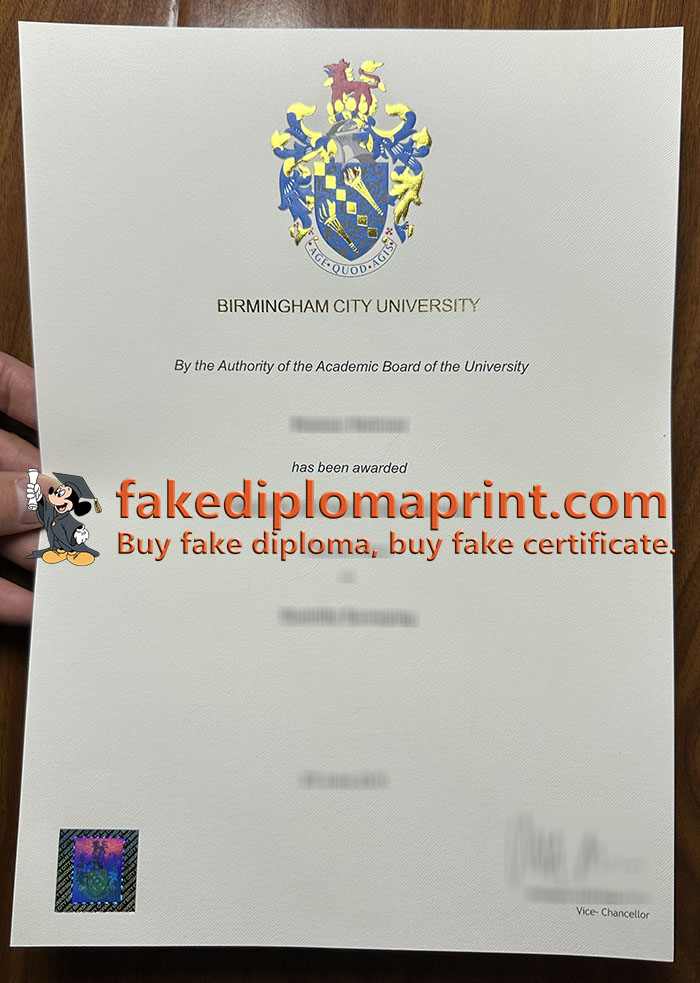 Birmingham City University degree