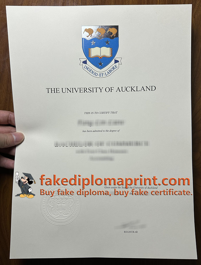 University of Auckland degree