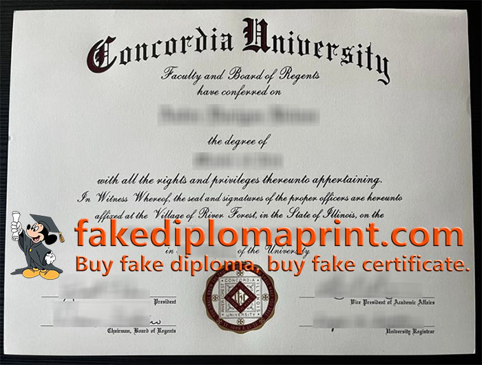 Concordia University Chicago degree