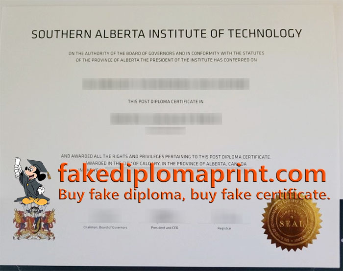 Southern Alberta Institute of Technology degree