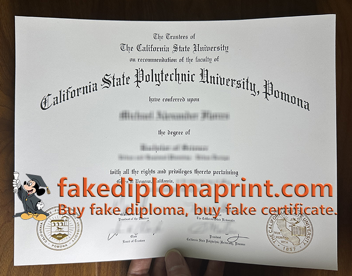 California State Polytechnic University, Pomona degree