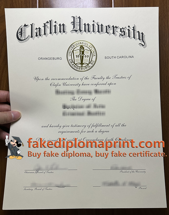 Claflin University degree