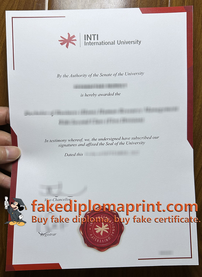 INTI International University degree