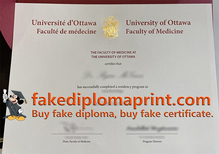 University of Ottawa Medicine degree