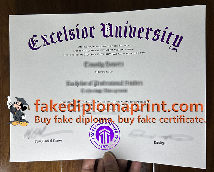 Excelsior University degree