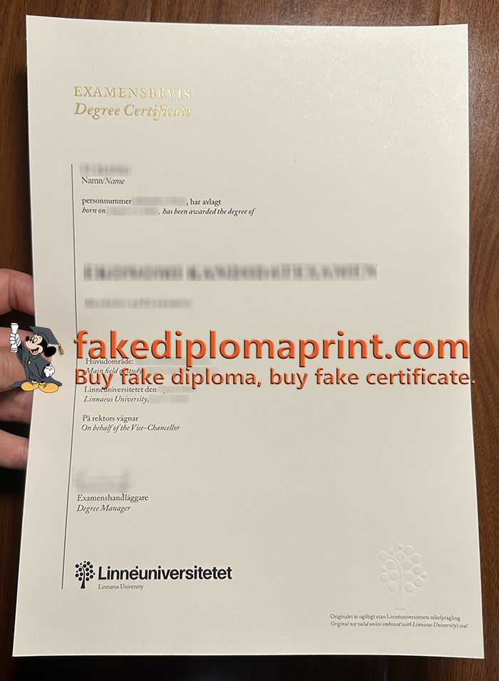 Linnaeus University degree