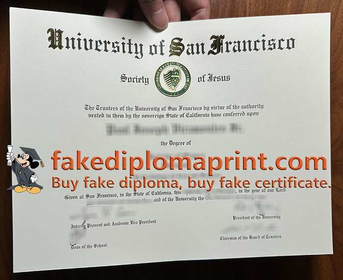 University of San Francisco degree