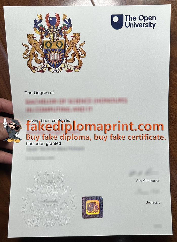 The UK Open University degree