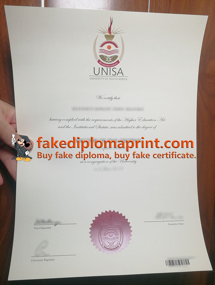 University of South Africa degree