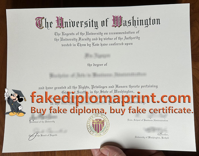 University of Washington degree